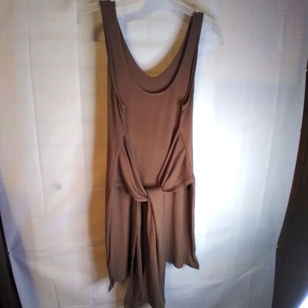 Sexy summer tank wrap around shirt